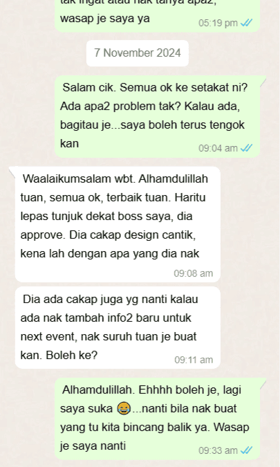 Portfolio 50 testimoni website 2