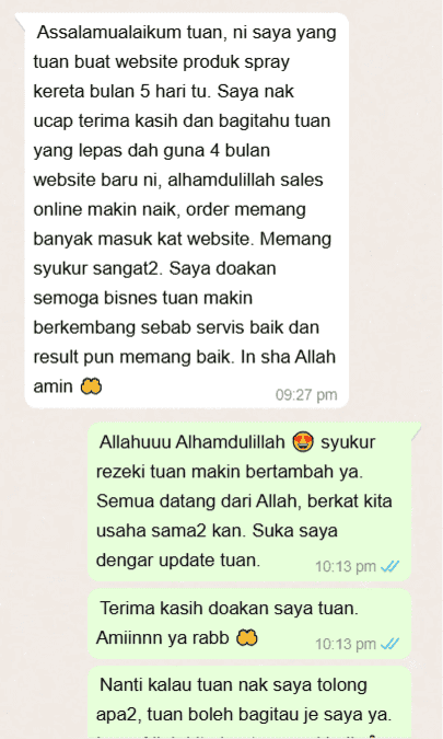 Portfolio 56 testimoni website 5